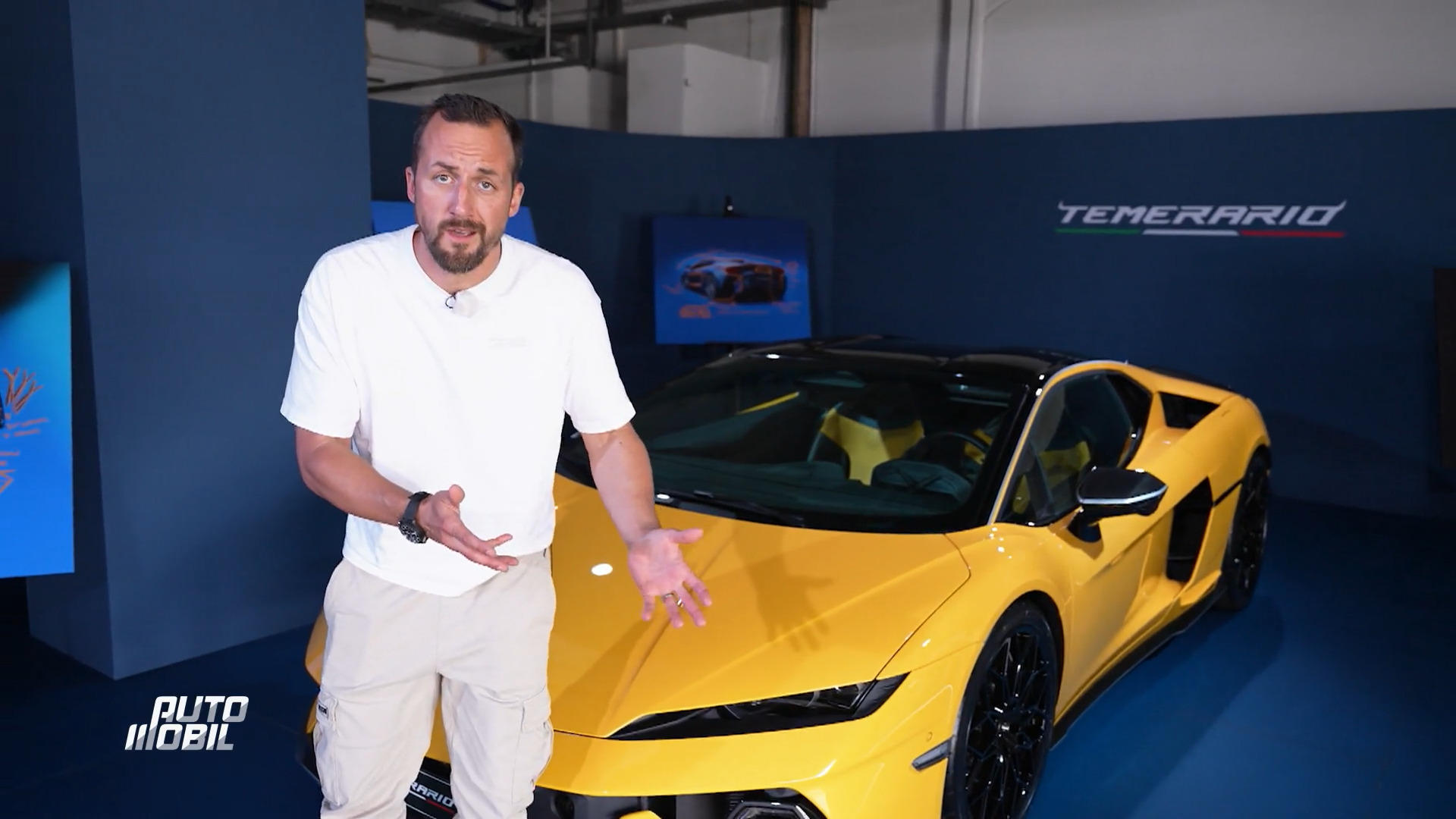 Lance David Arnold testet Lamborghini