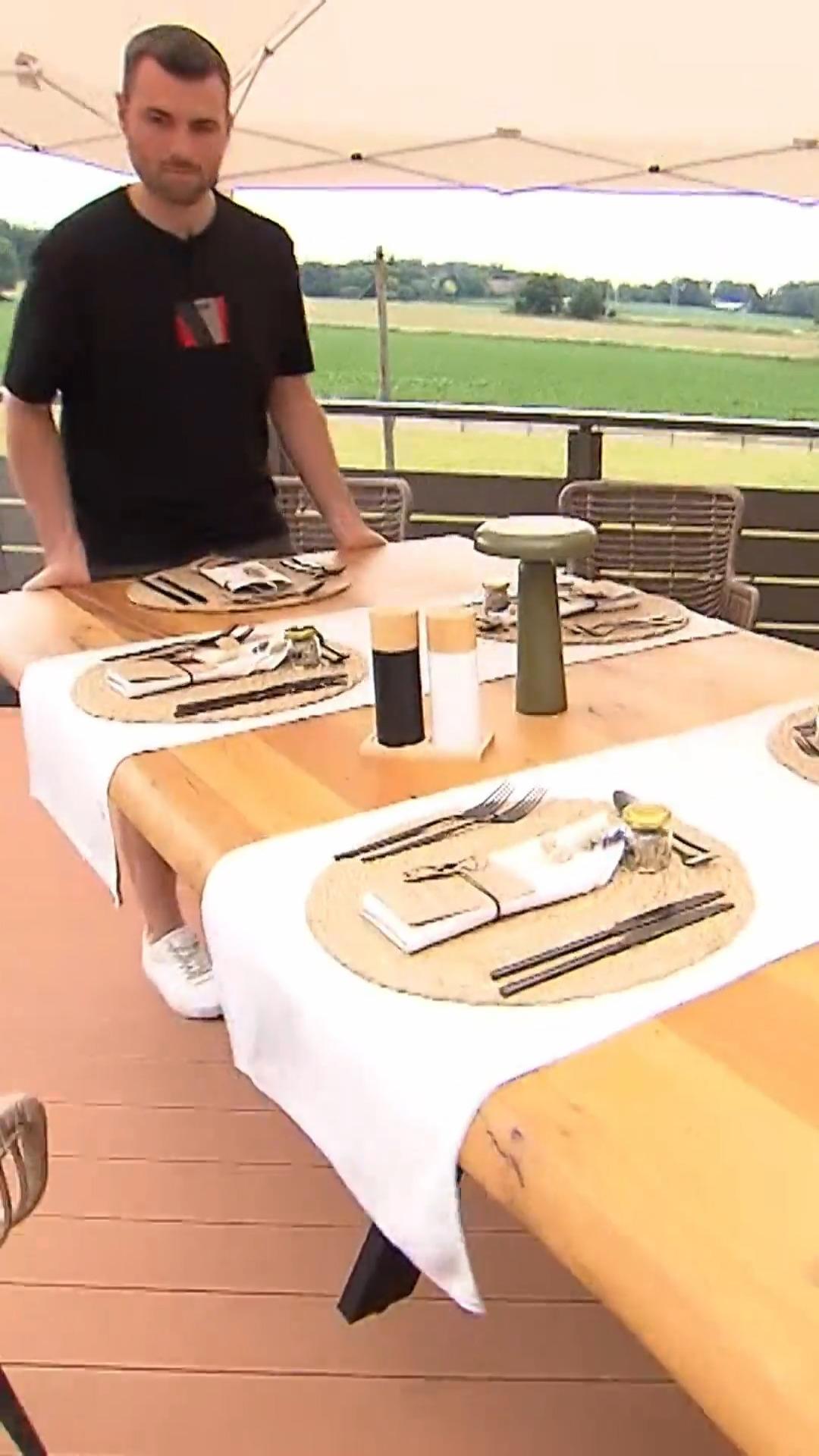 Chrissis Dinner fällt ins Wasser