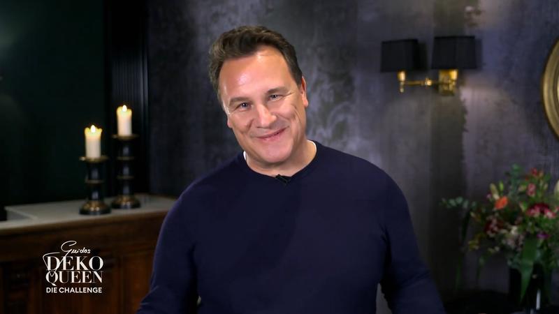 Guido präsentiert das Motto seiner Deko-Challenge