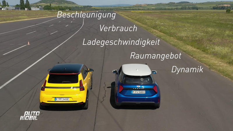 Im Direktvergleich: Renault 5 vs. Mini Cooper E