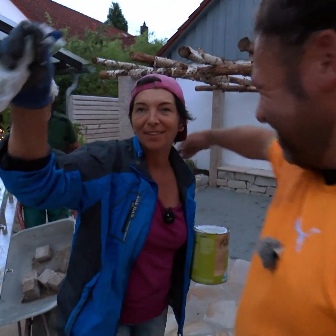 Iris ist überglücklich