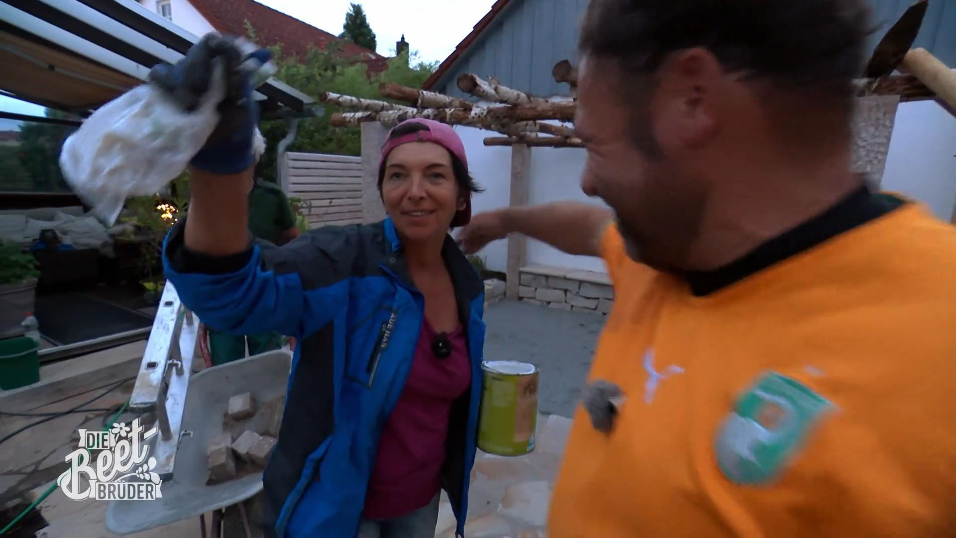 Iris ist überglücklich