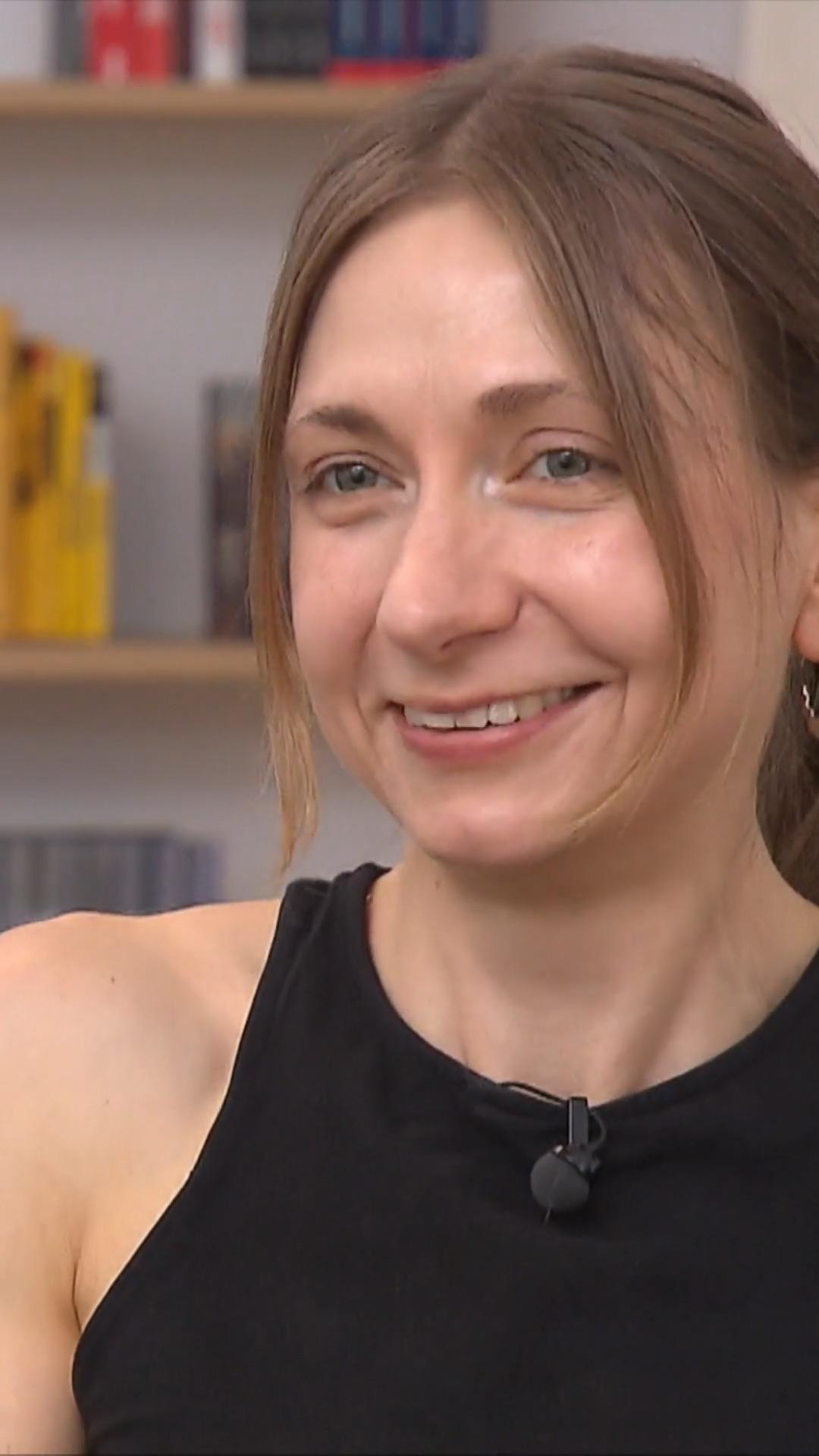 Marie freut sich auf die vegane Challenge