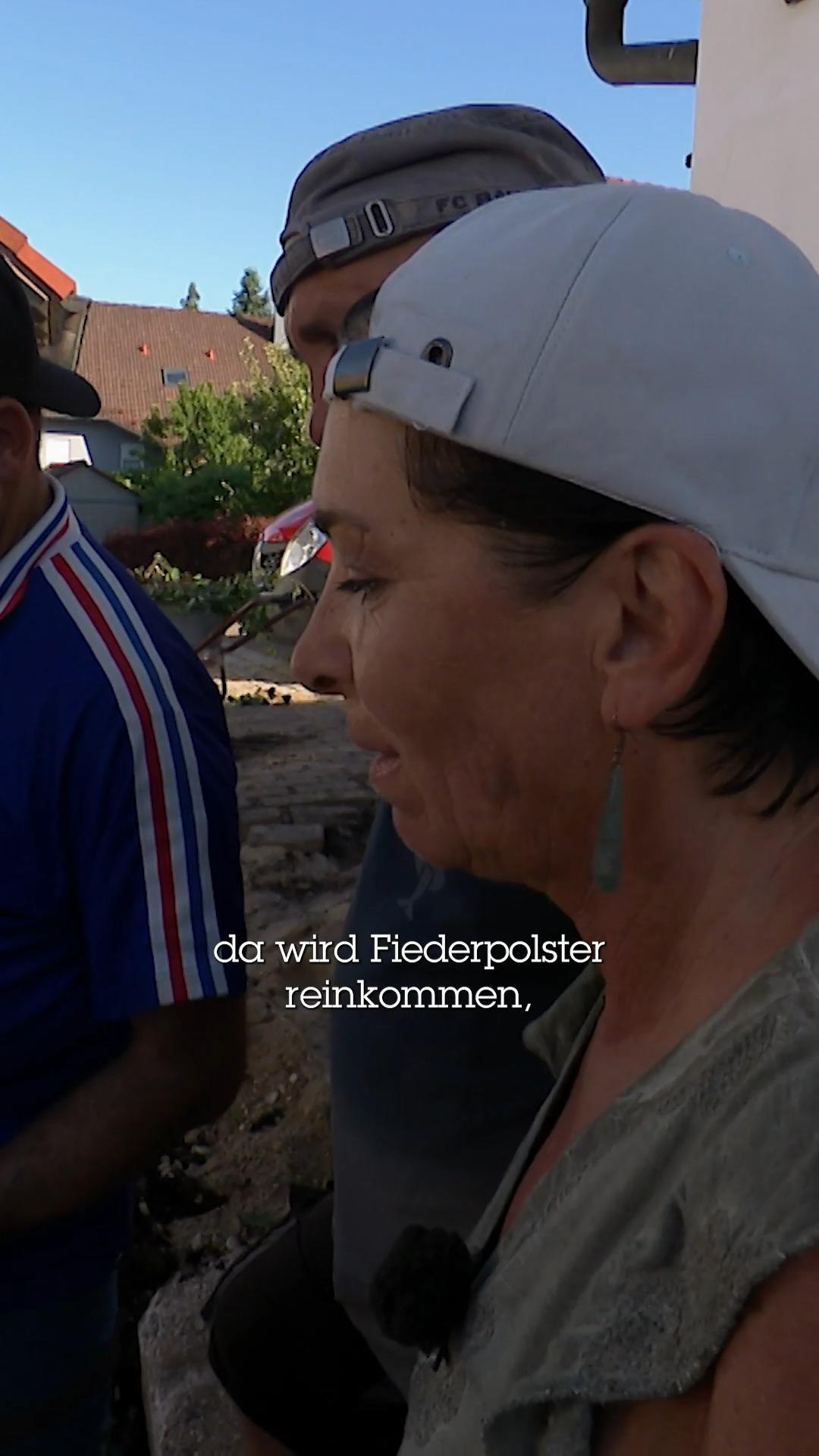 Bei Iris fließen Tränchen
