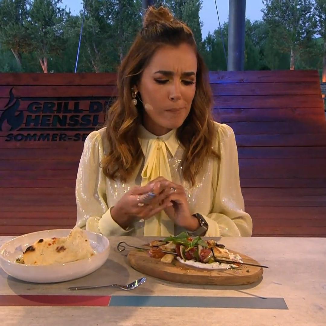 Sucuk-Kebab und Weißkohl-Kebab mit Pide