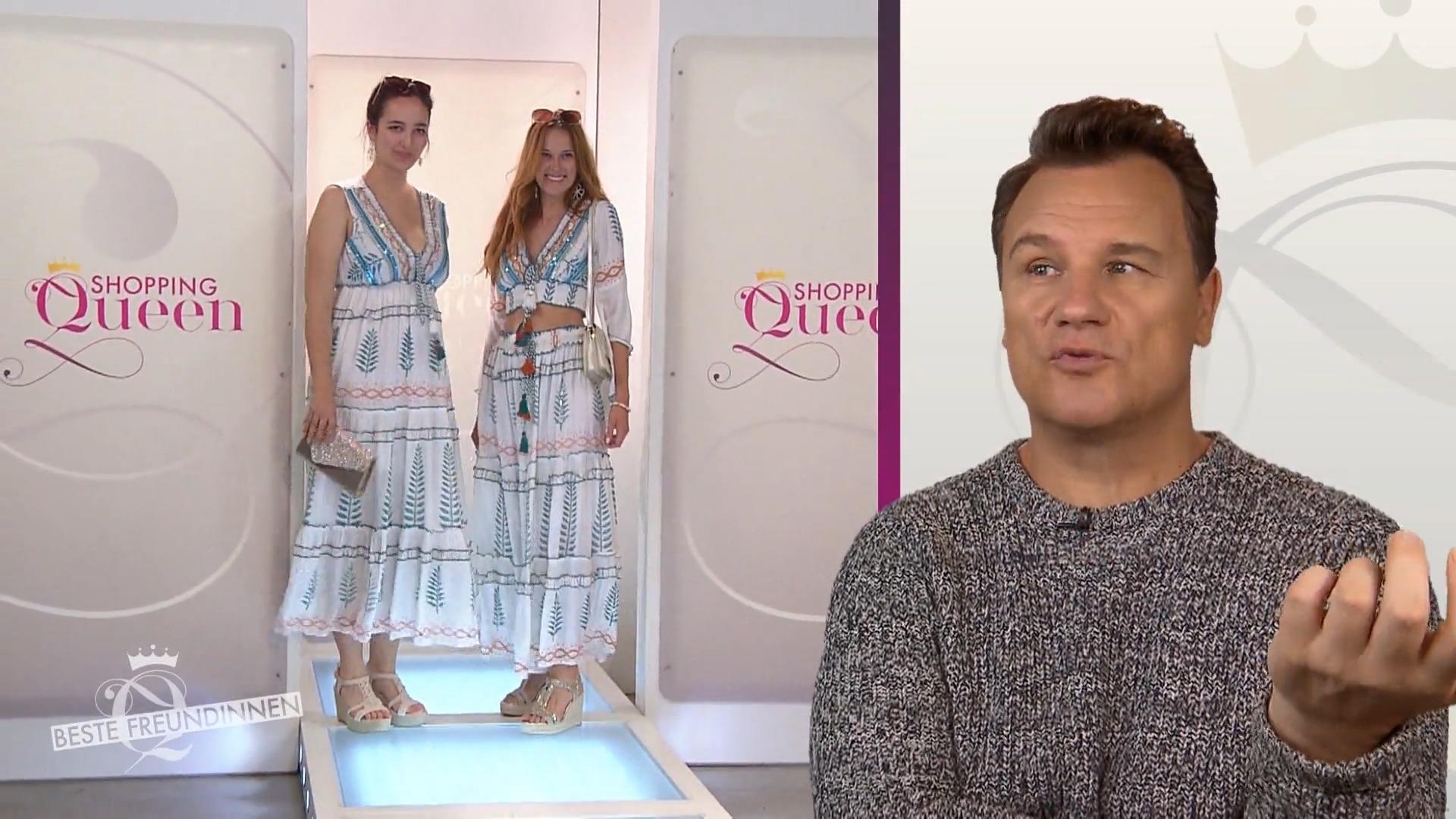 Laura und Amena zeigen ihren Hochzeits-Look auf dem Catwalk