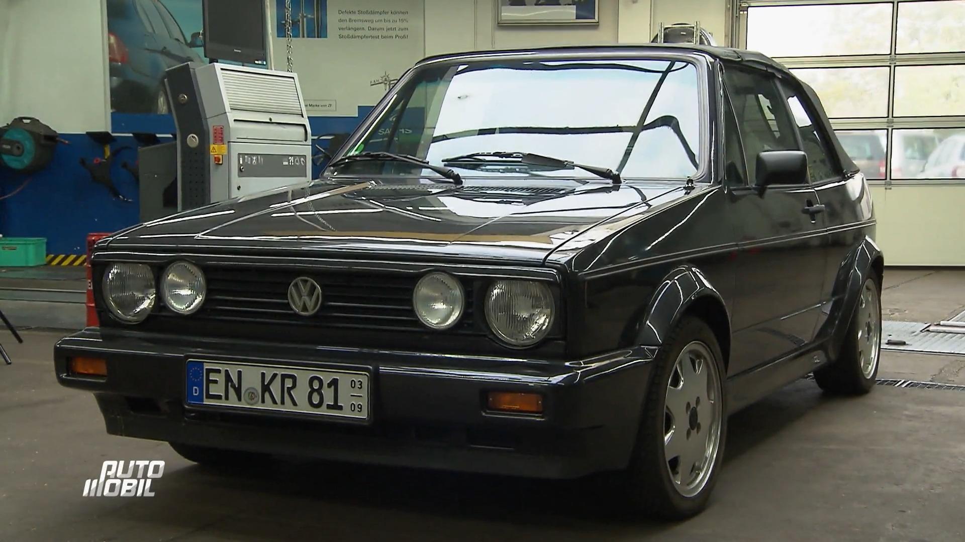 Die „auto mobil“-Docs nehmen sich ein störrisches Golf Cabrio vor