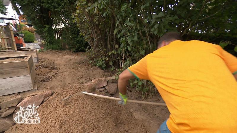 Endspurt für die Beet-Brüder – heute muss der Garten stehen!