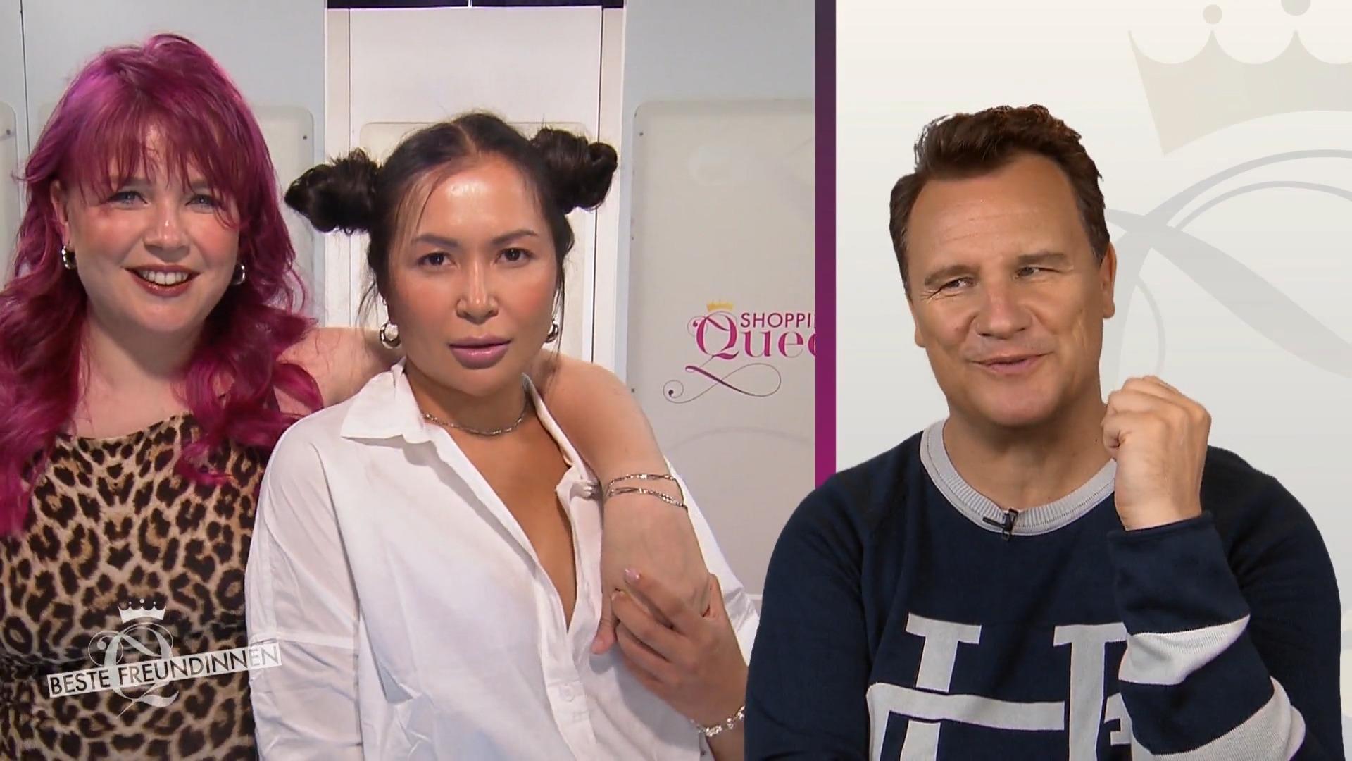 Vanessa und Coco setzen auf Leo-Print für die Clubnacht