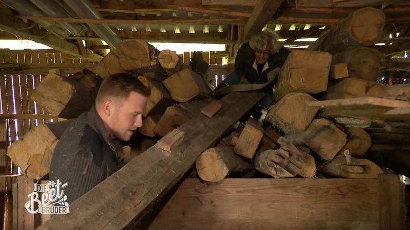 Ralf stöbert auf dem Hof