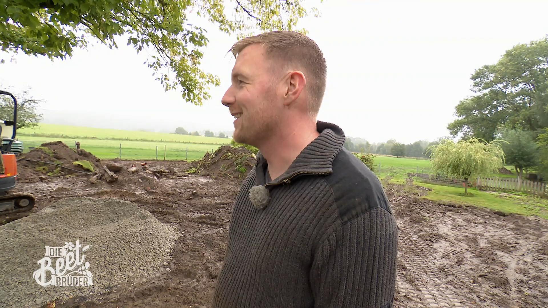 Schotterfundamente für geschwungene Gartenpfade Schotterfundamente für geschwungene Gartenpfade