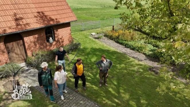 Zwischen Bach, Bagger und Bauholz