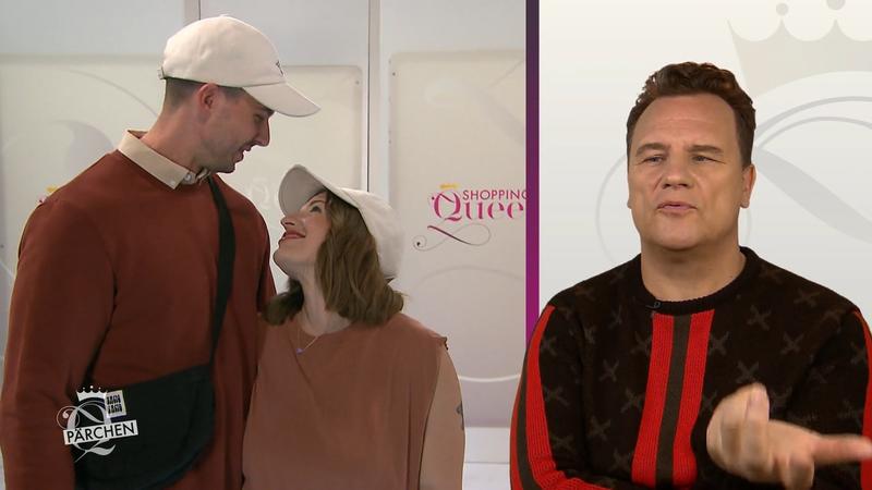 Katja und Julius begeistern mit ihrem Look in Rosttönen