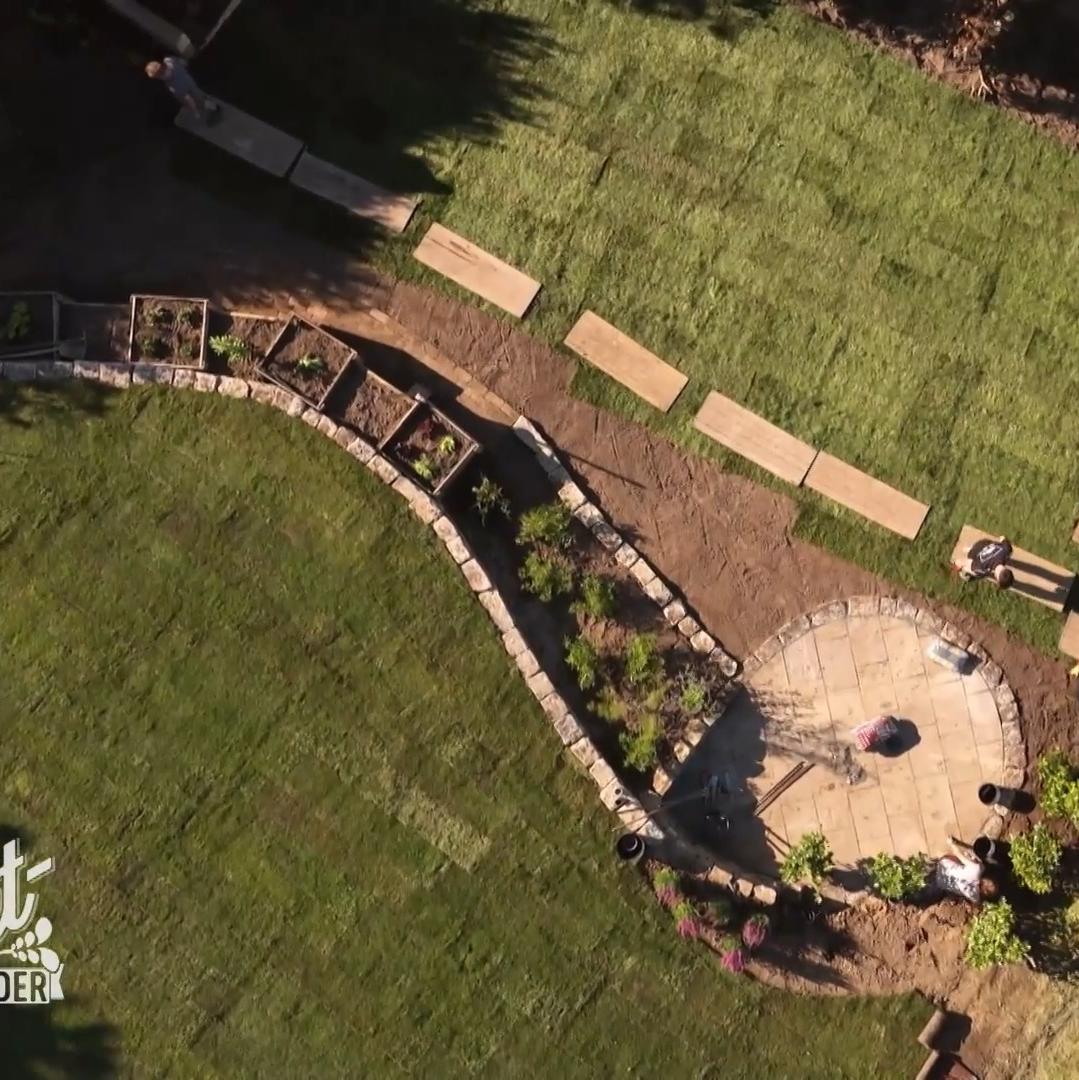 Der neue Garten erblickt das Licht der Welt