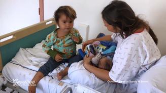 Die Mutter ist dennoch zufrieden