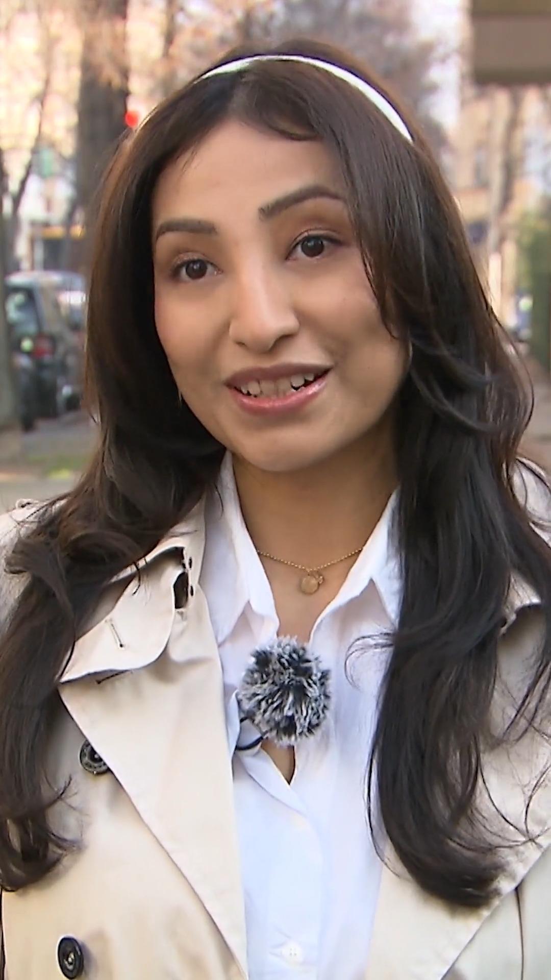 Kandidatin Siena stellt sich vor