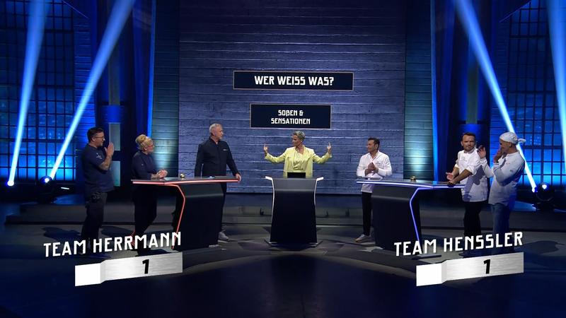 Wer ist der Gewinner des ersten Kochgangs?