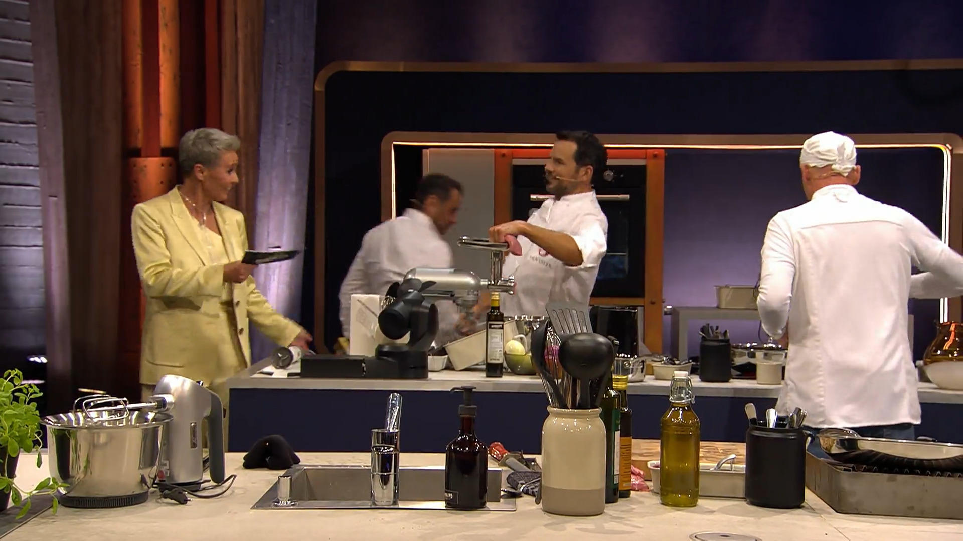 Steffen kann auch noch Stepptanzen