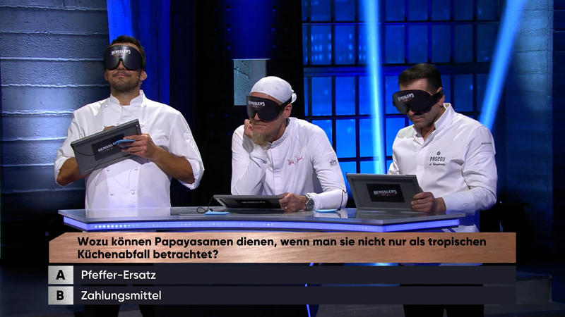 Eine Frage - drei richtige Antworten?