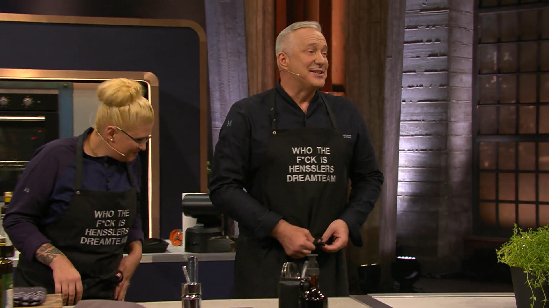 Team Herrmann zückt seine Final-Schürzen