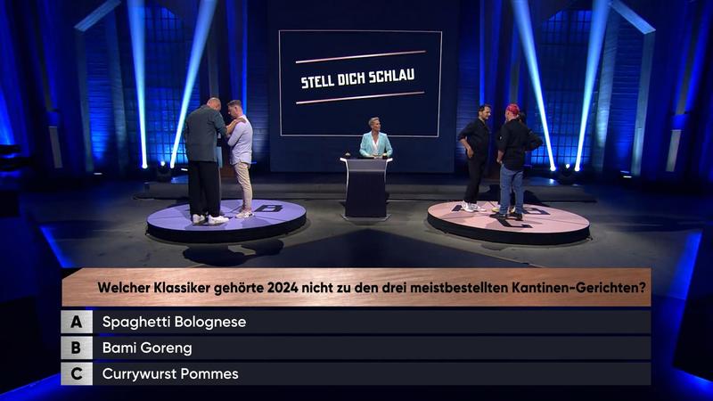 Welches Team punktet im Quiz?