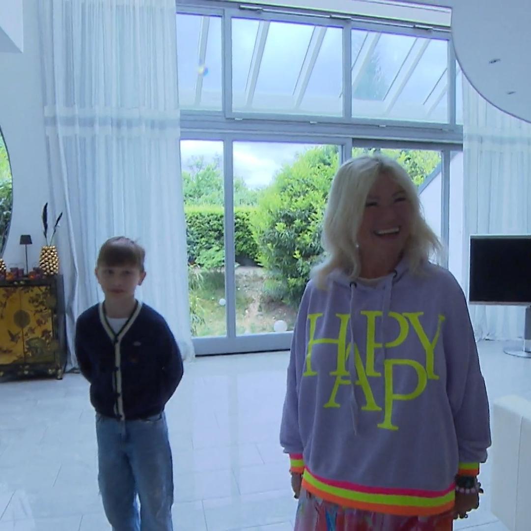 Betty wohnt in einem richtigen Palast