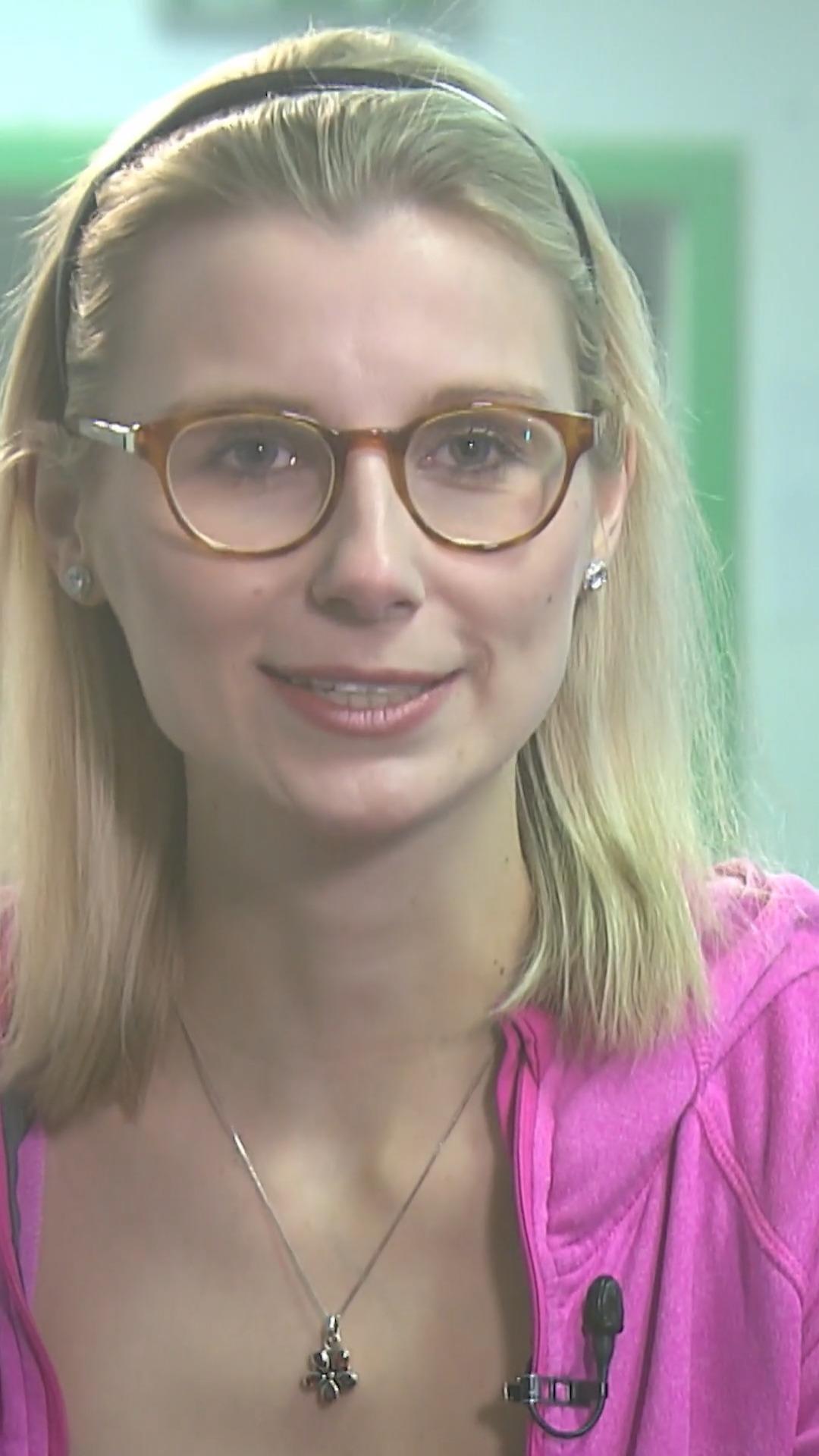 Katharina aus Regensburg ist optimistisch