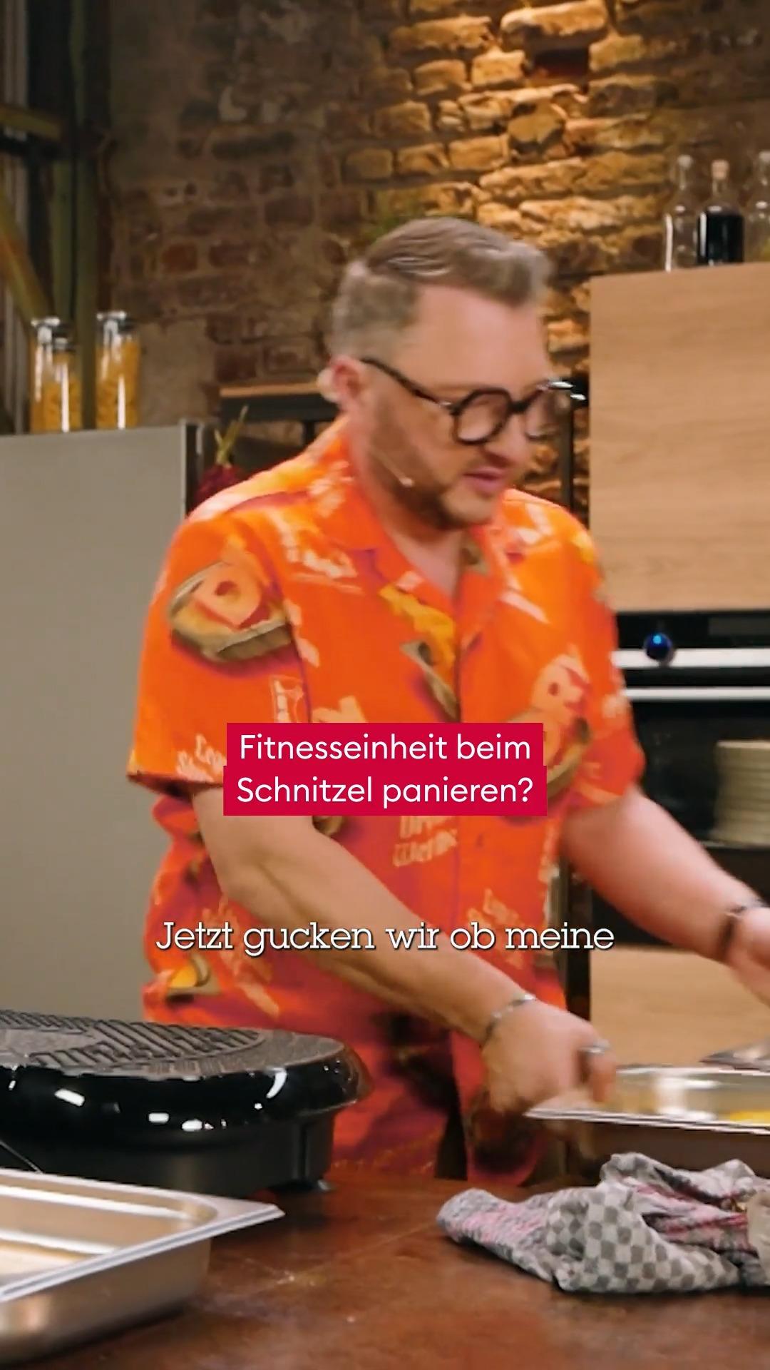 Fitnessgeräte in der Küche