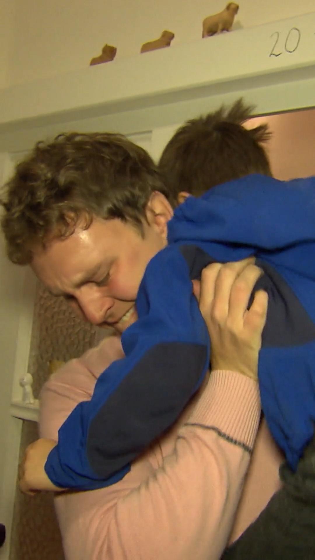 Stephan muss seine Familie zurücklassen