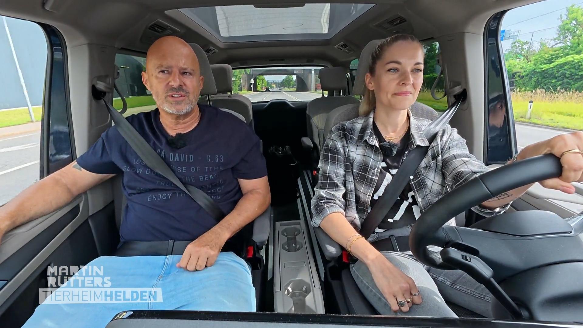 Detlef Steves und Conny Sporrer im größten Tierheim Österreichs