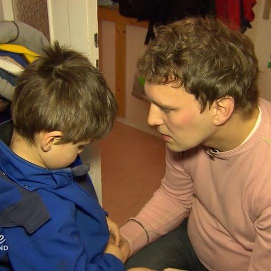 Stephan Wolke muss seine Liebsten verlassen