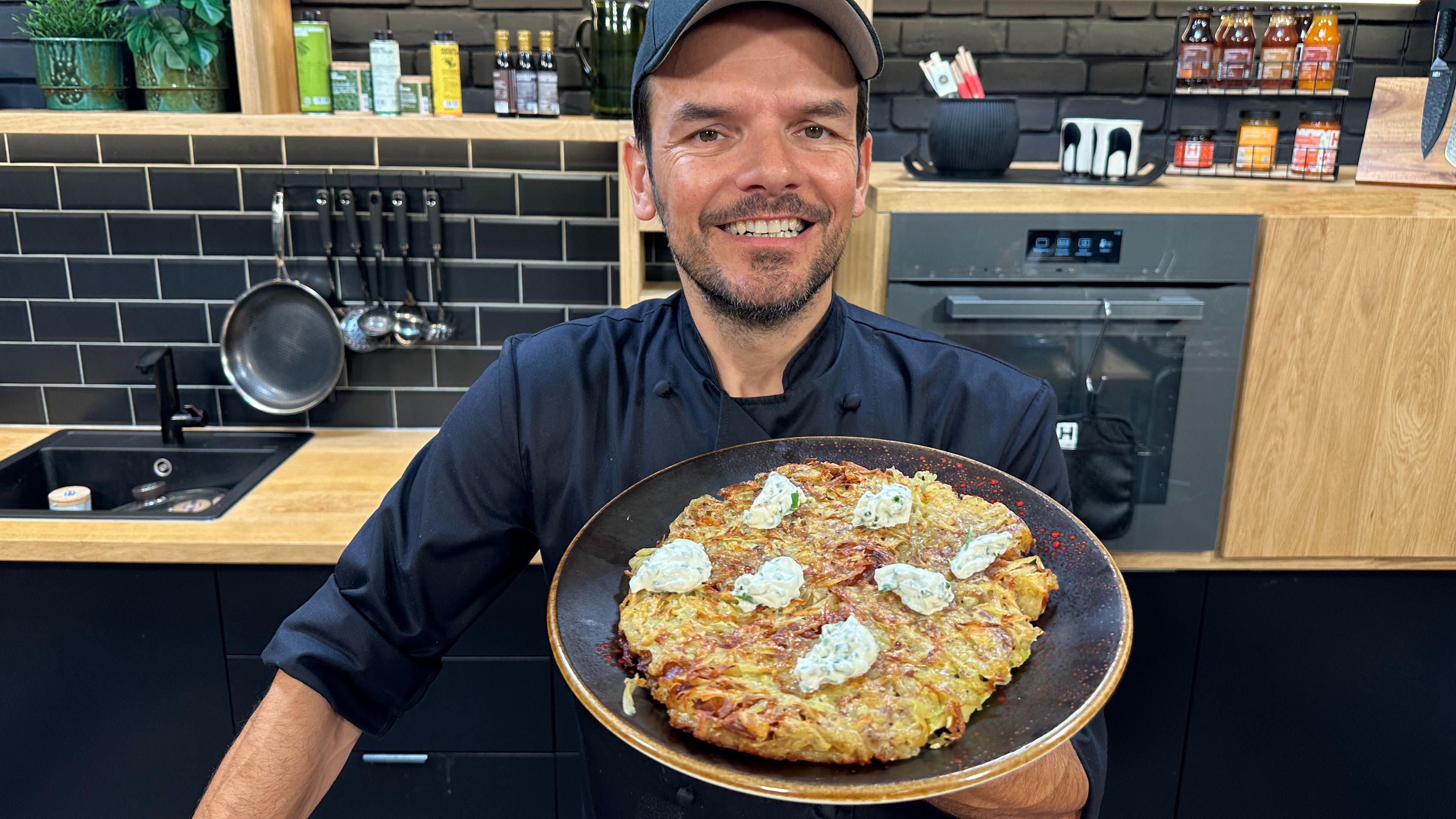 Gefüllte Kartoffelrösti – krosse Überraschung!