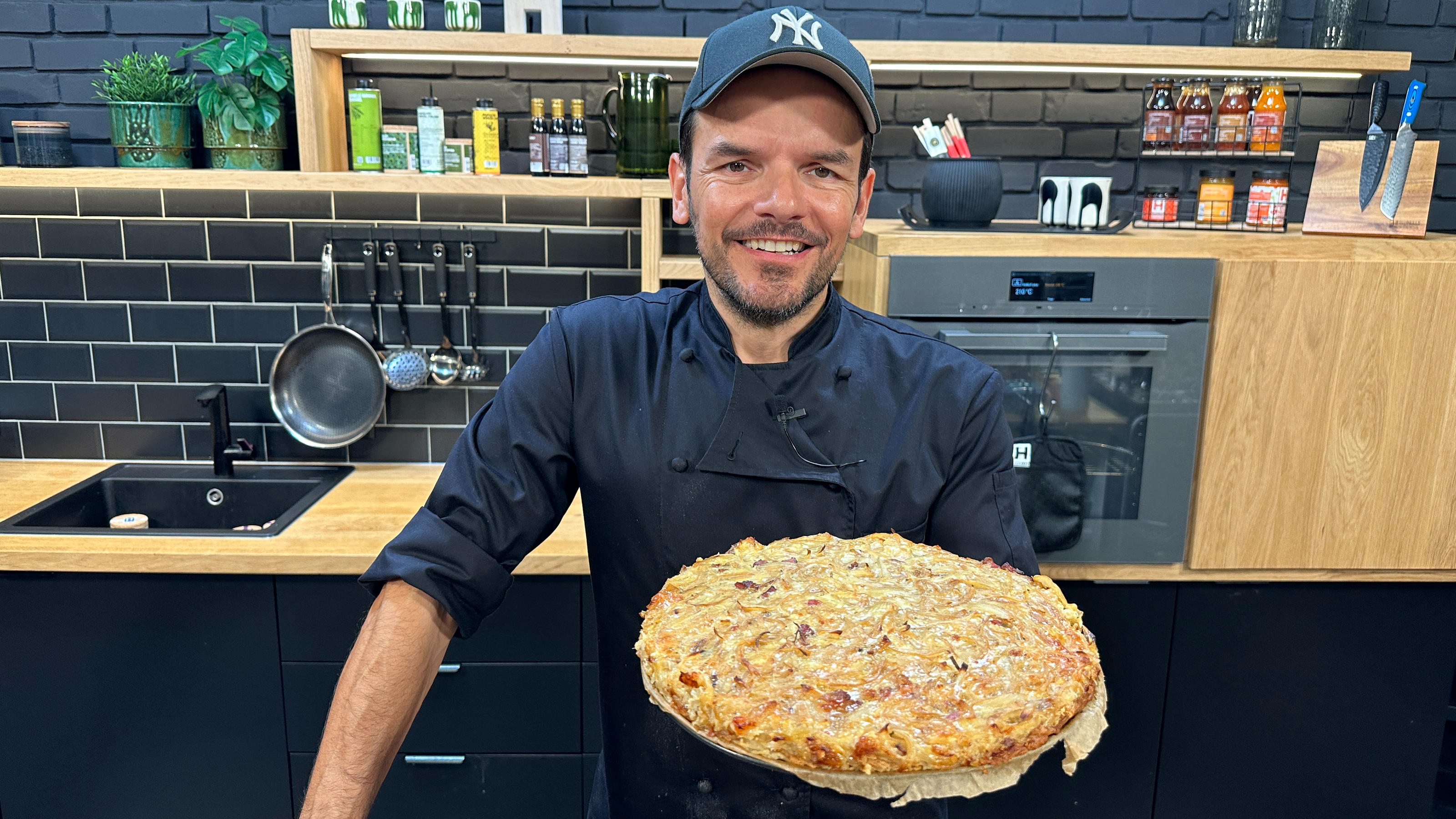 Hensslers Zwiebelkuchen mit Crackerboden