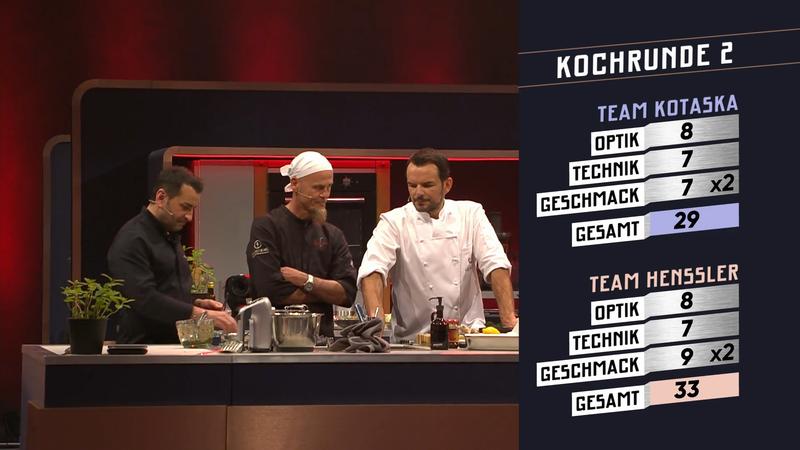 Haya sieht Team Henssler im Duell vorn