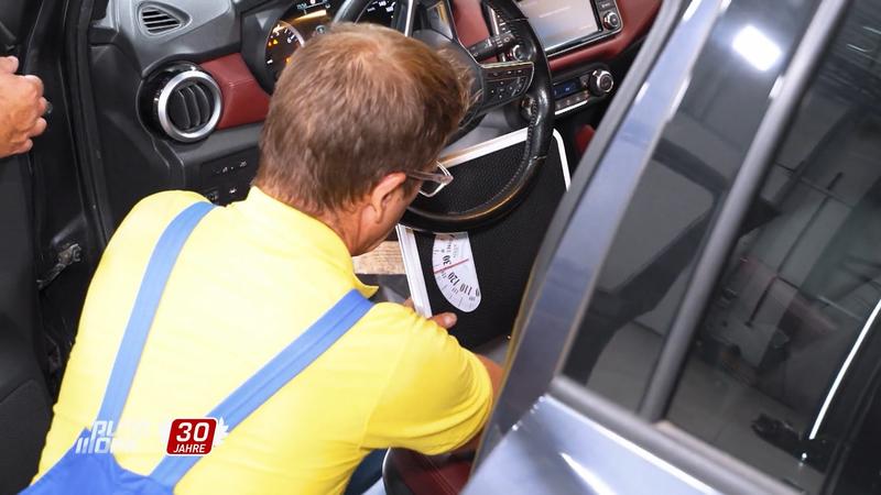 Ungewöhnlicher Drucktest am Bremssystem