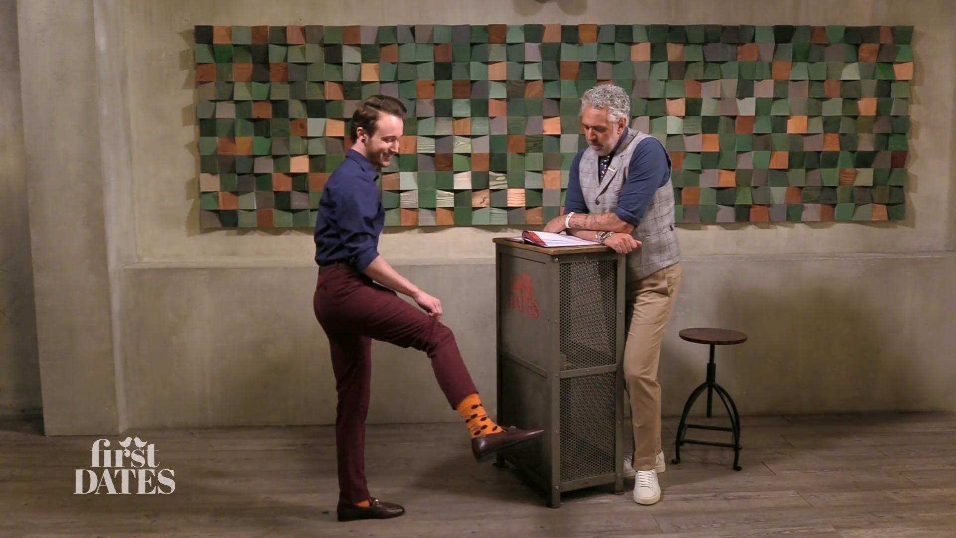 Kevin setzt ein Fashion-Statement