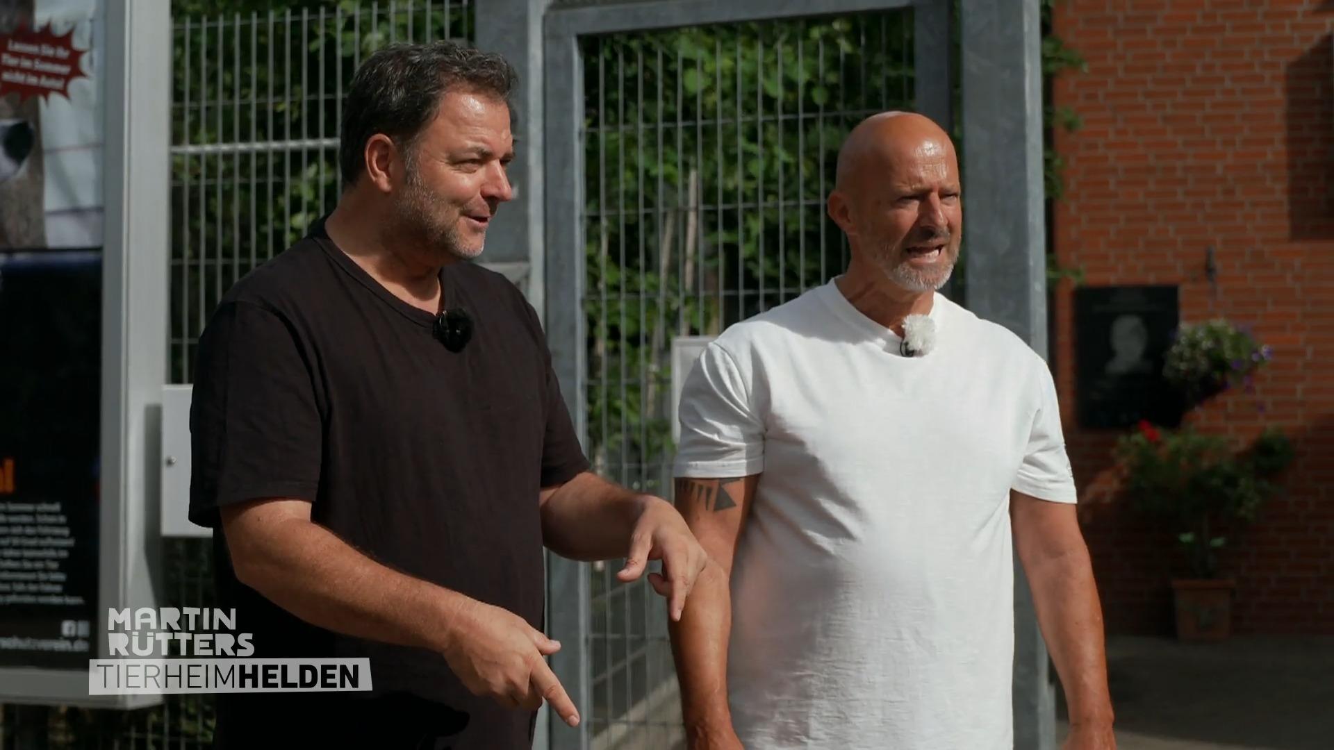 Martin und Detlef im Bremer Tierheim