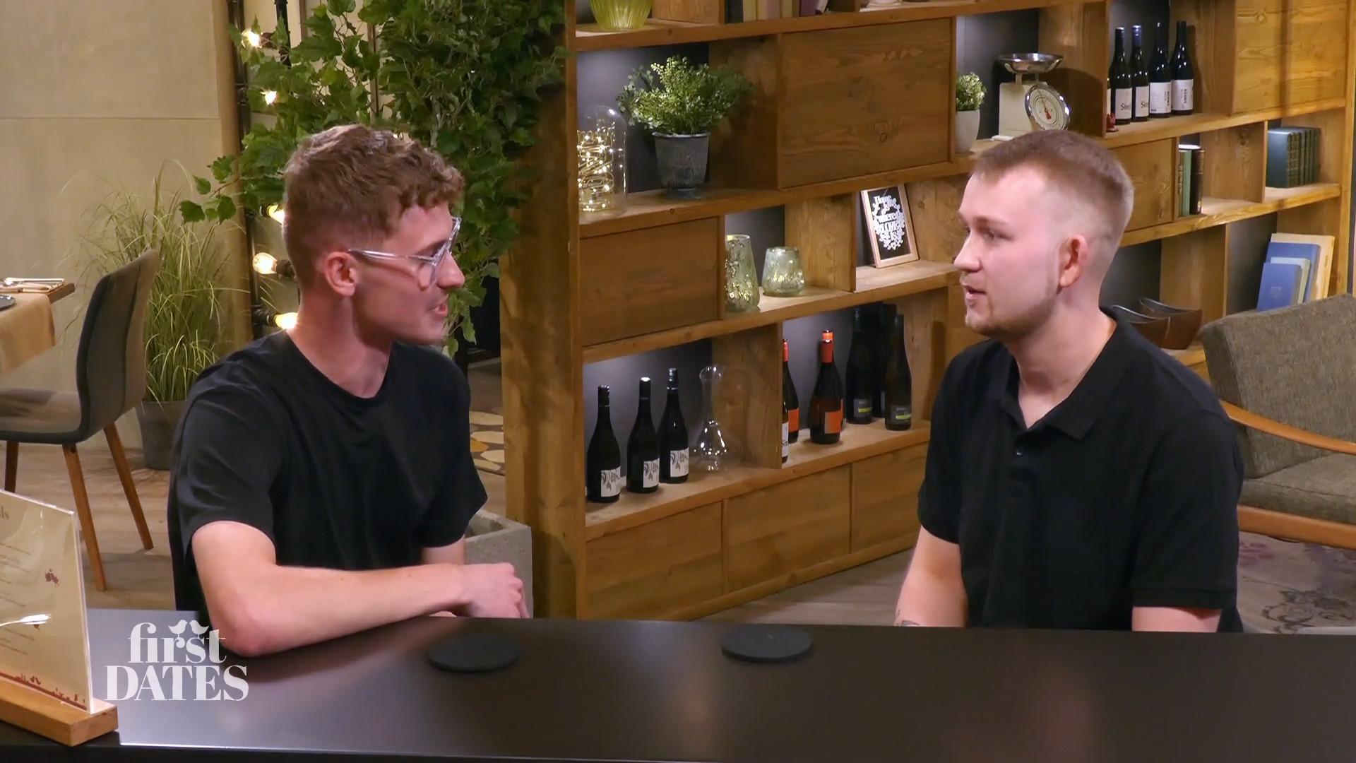 Leon und Fabian starten vielversprechend ins Date