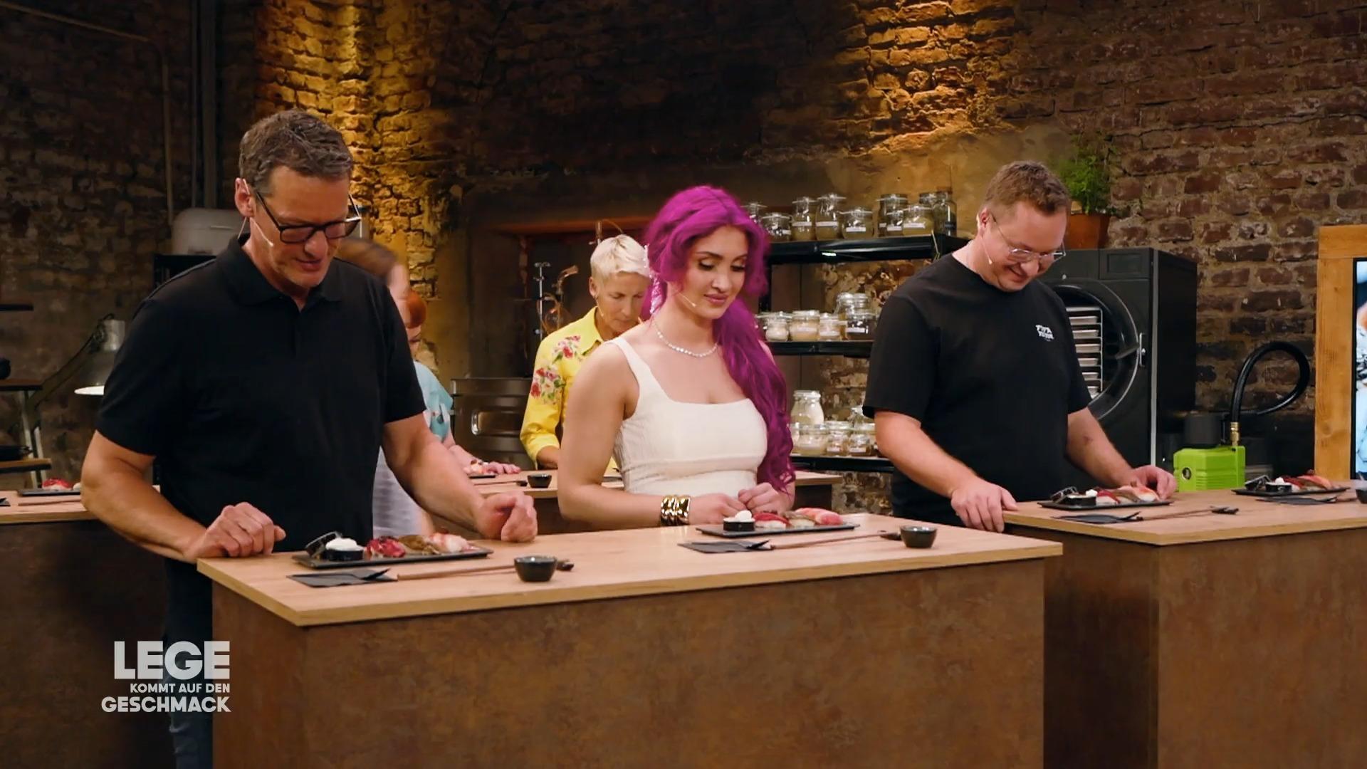 Sushiköche bewerten Leges Kreation