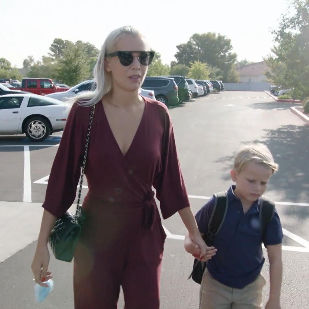 Milan ist mäßig begeistert vom ersten Schultag