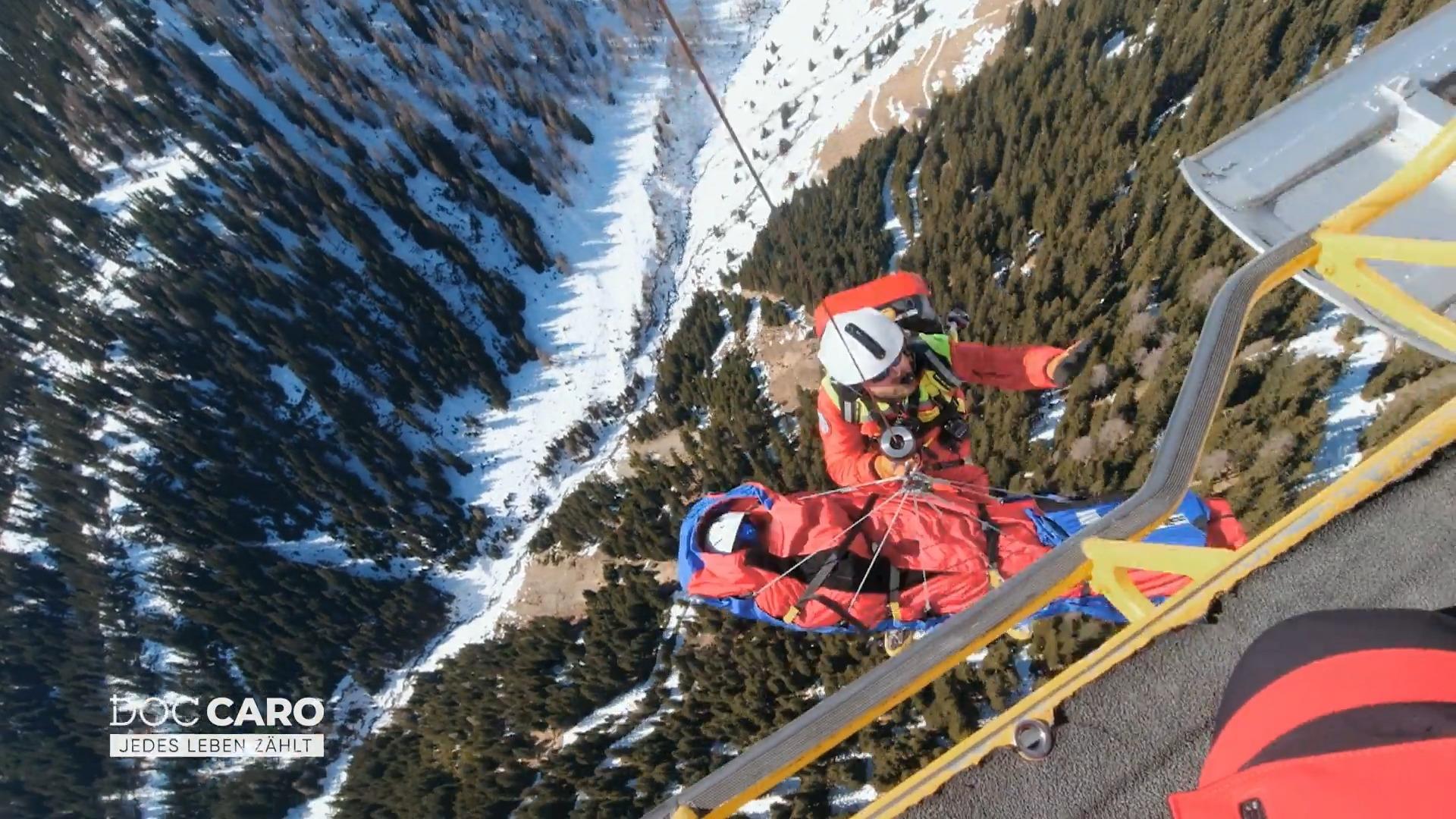 Windenrettung unter Hochdruck