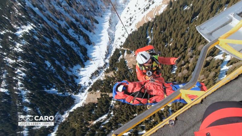 Windenrettung unter Hochdruck