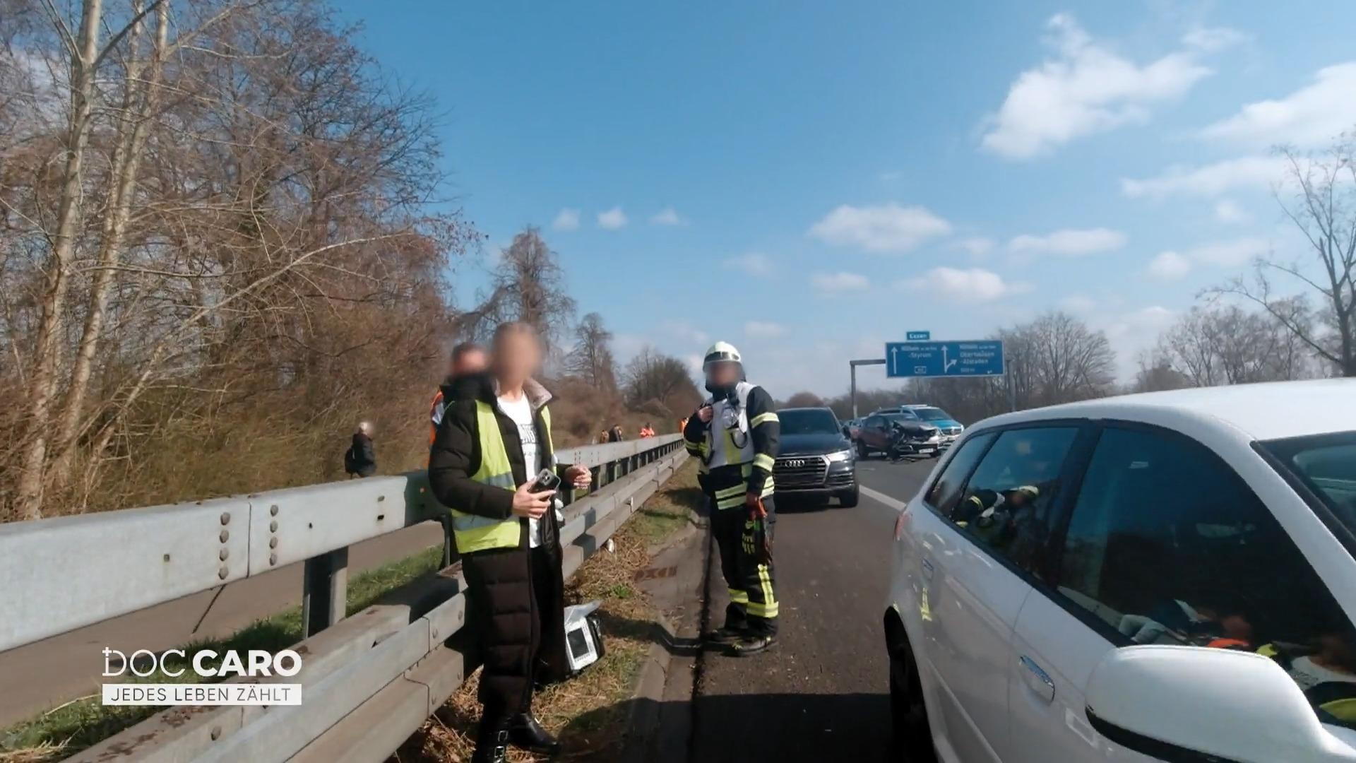 Großeinsatz in Mülheim auf der Autobahn