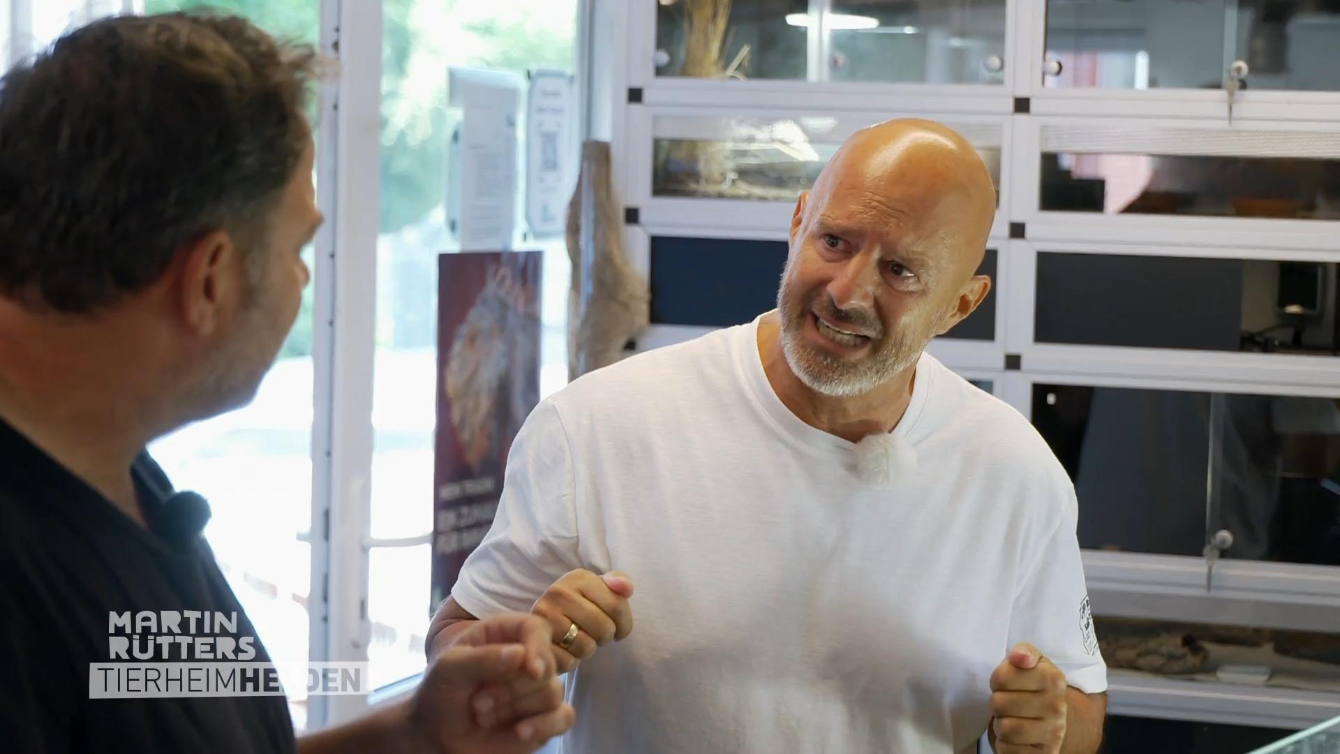 Bei Vogelspinnen hört es für Deffi auf