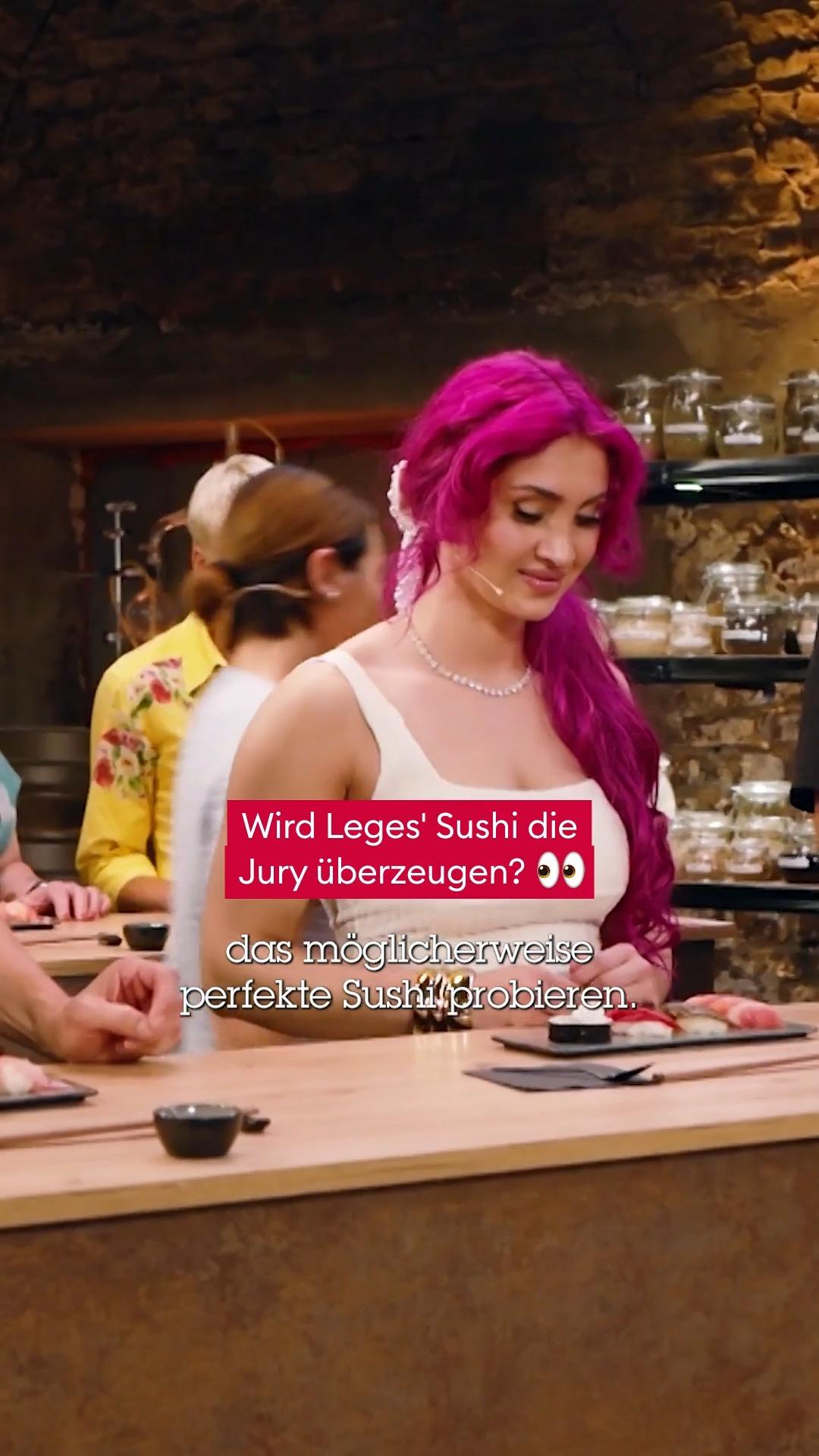 Was sagt die Jury zu dem Sushi?
