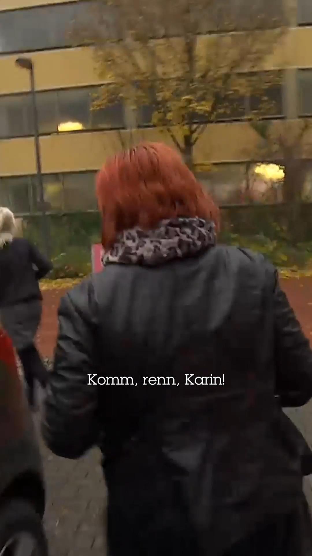 Renn! Karin, renn!