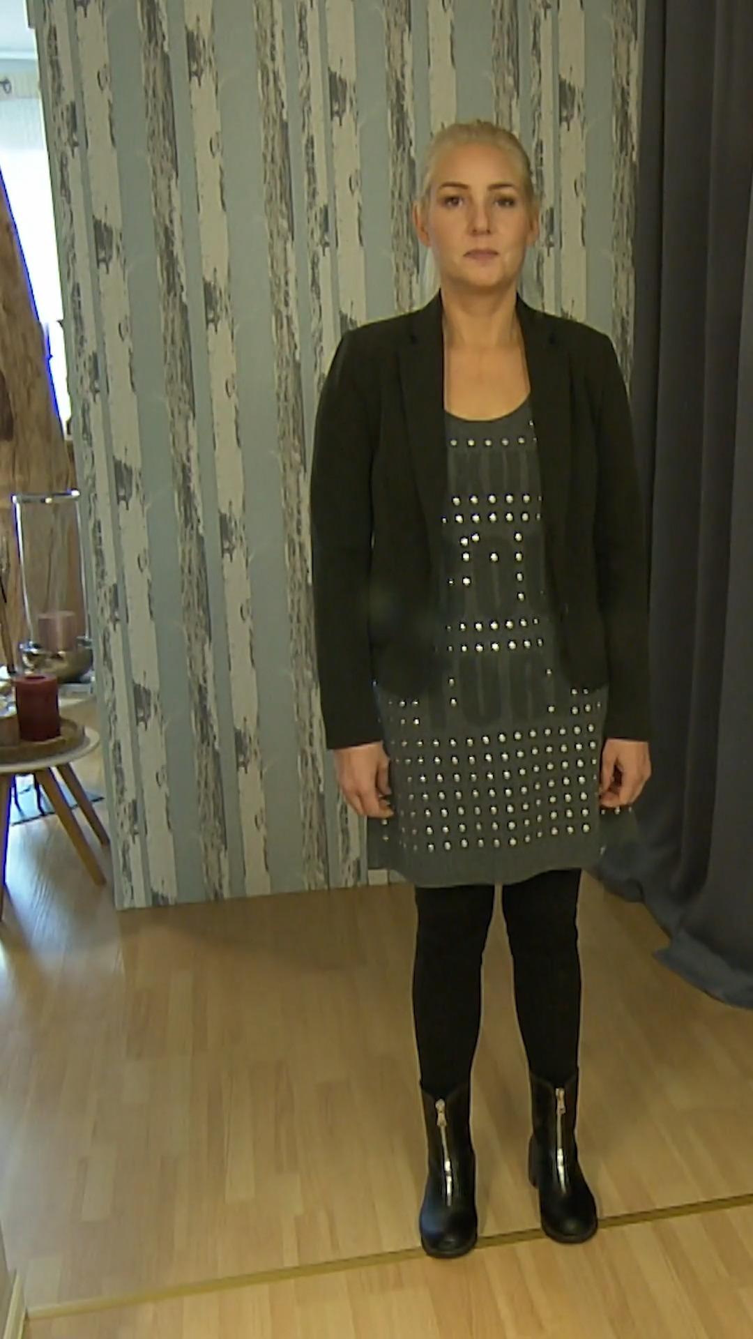 Dreifachmama Melanie im Style-Check