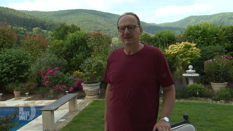 Armins idyllischer Blick auf die Weinberge