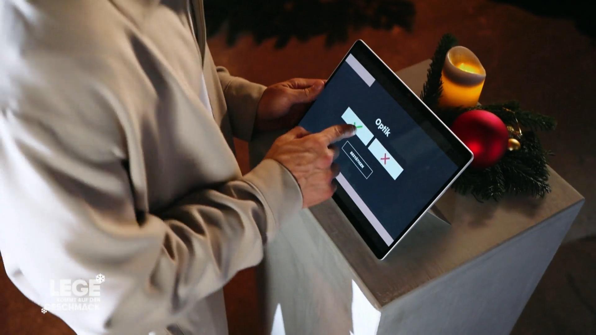 Die Jury feiert Leges Hauptgang