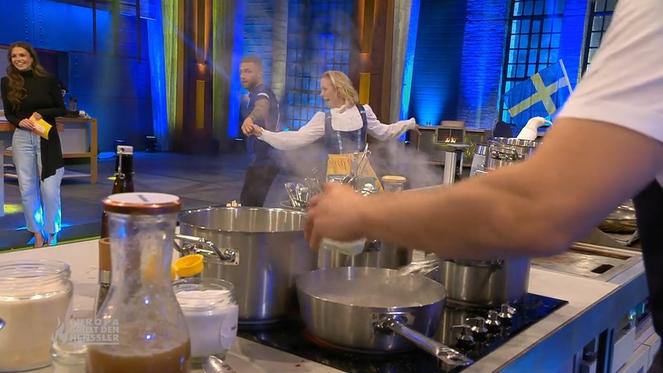 Isabel Edvardsson steht zu ihren Schwächen - lieber tanzen als kochen